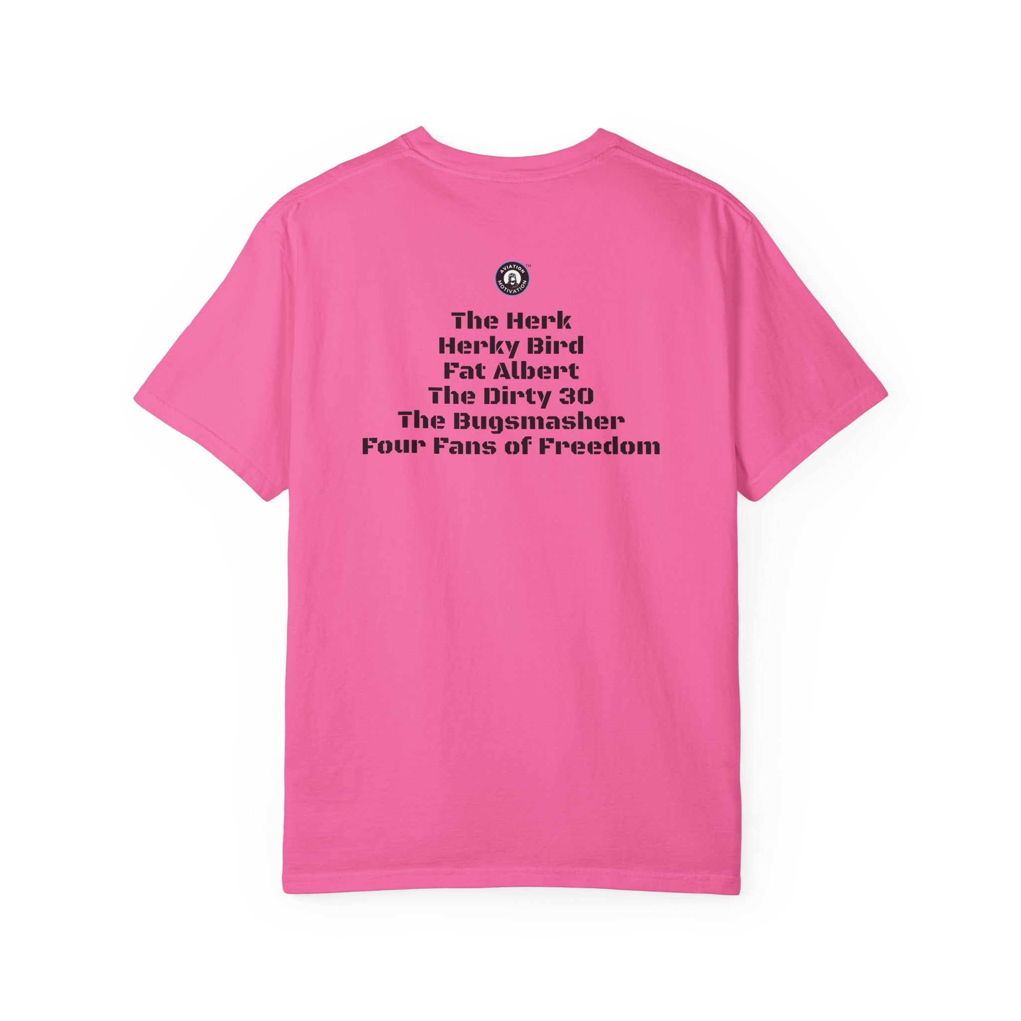 C-130 Hercules Tribute T-shirt — Military Pilot Nicknames Tee
