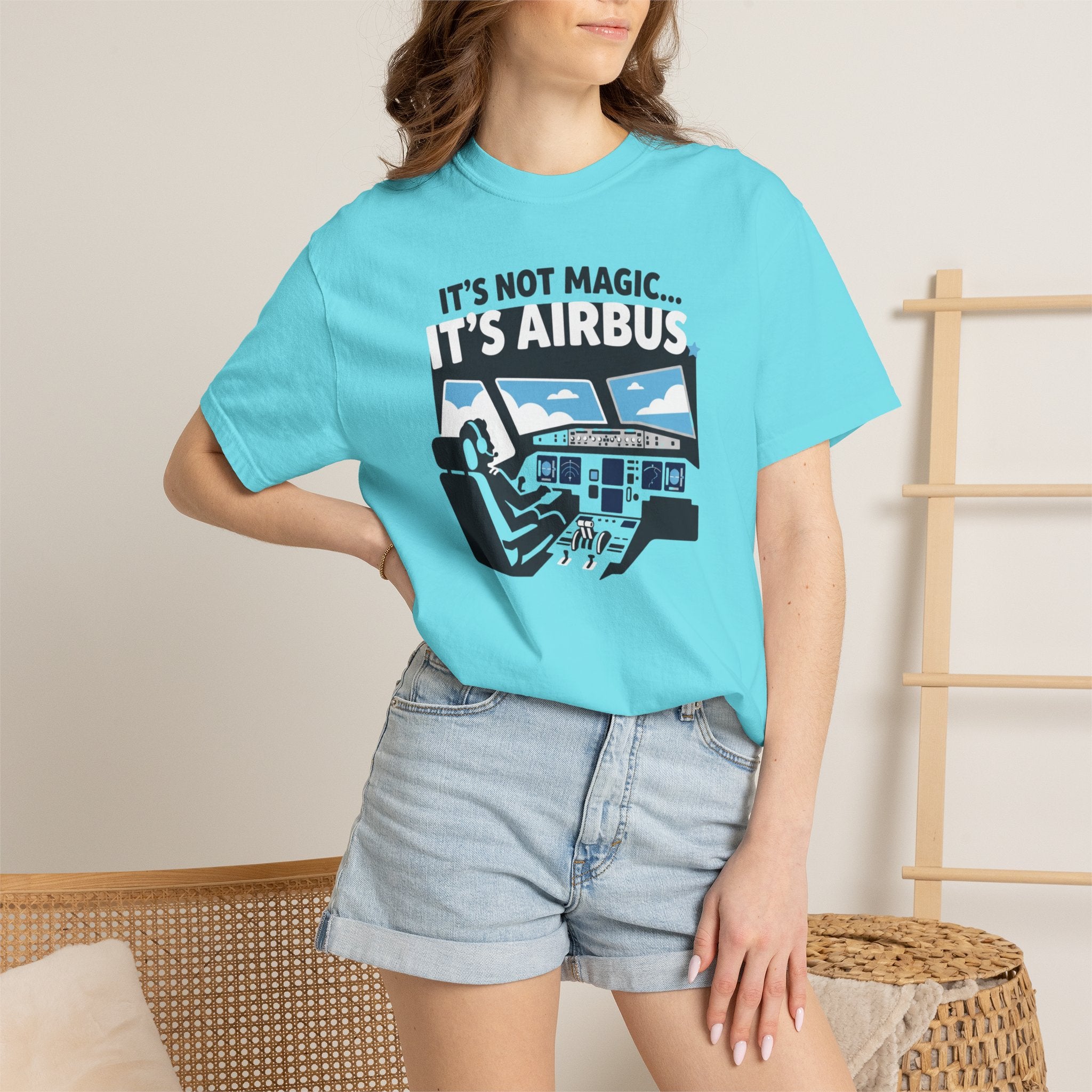 Airbus Magic of Flight T-Shirt — Aviation Tech Enthusiast Tee