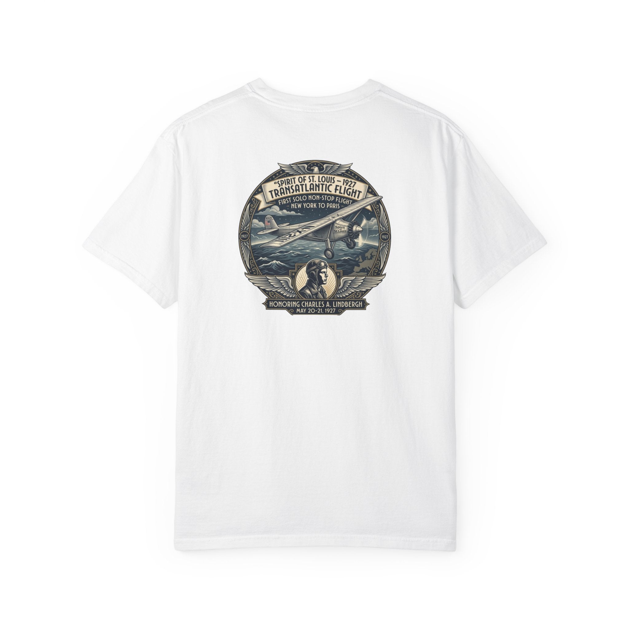 Charles Lindbergh Historical Flight Tee - Signature Series
