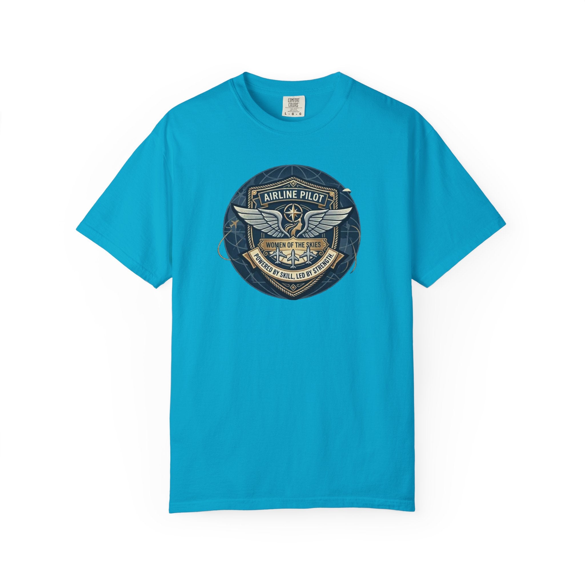 Women of the Skies - Women in Professional Aviation Tee