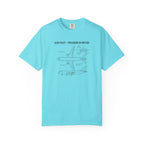 Airbus A320 Schematic T-Shirt — 'Precision in Motion' Aviation Tee