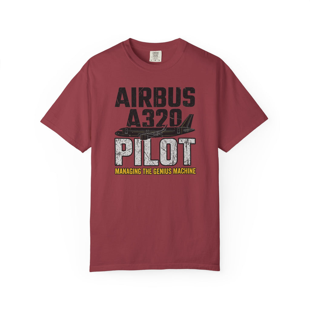 Airbus A320 T-Shirt — 'Managing the Genius Machine' Tee