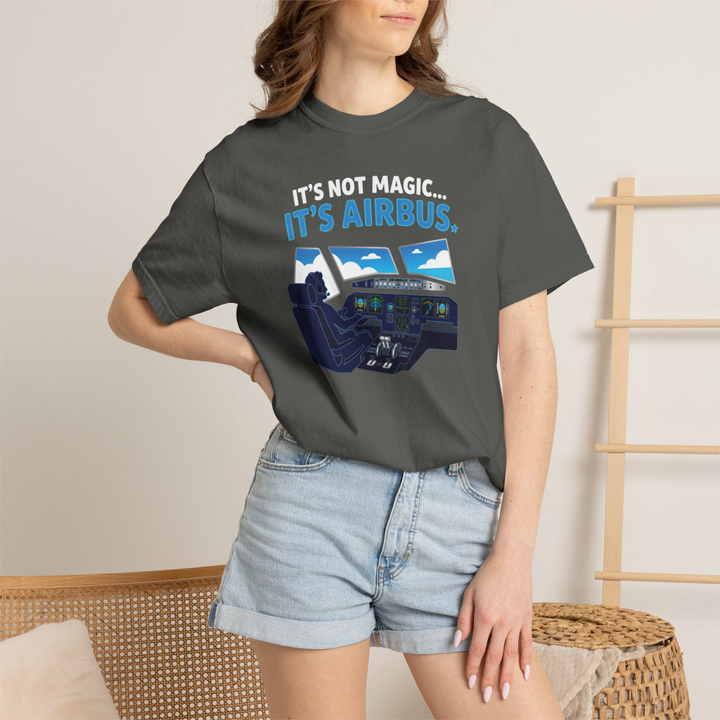 Airbus Magic of Flight T-Shirt — Aviation Tech Enthusiast Tee