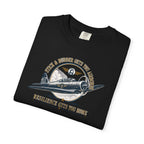Stick & Rudder Gets You Airborne Resilience Gets You Home T-Shirt — Vintage Plane Tee