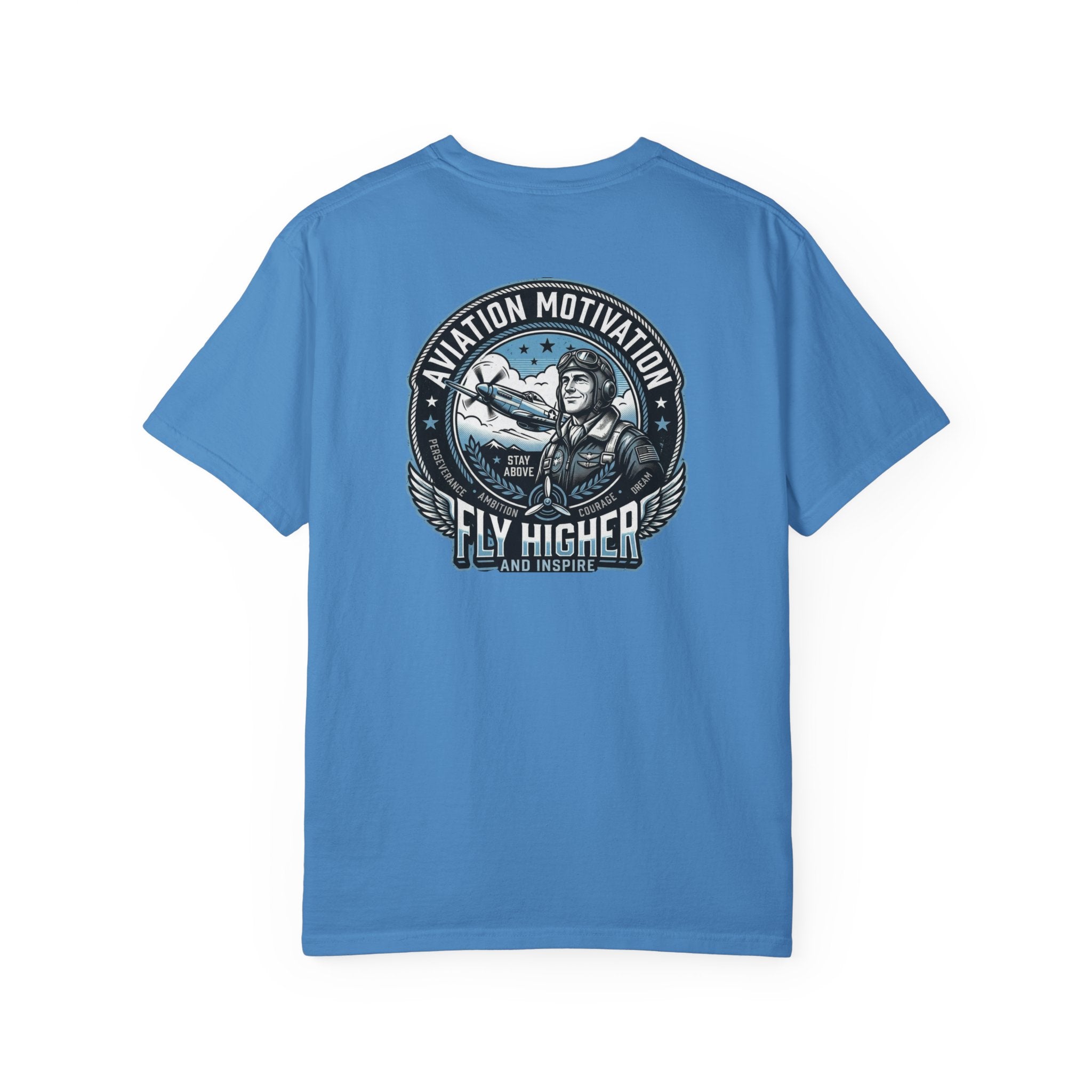 Fly Higher and Inspire Military Inspired Tee — Pilot Tribute