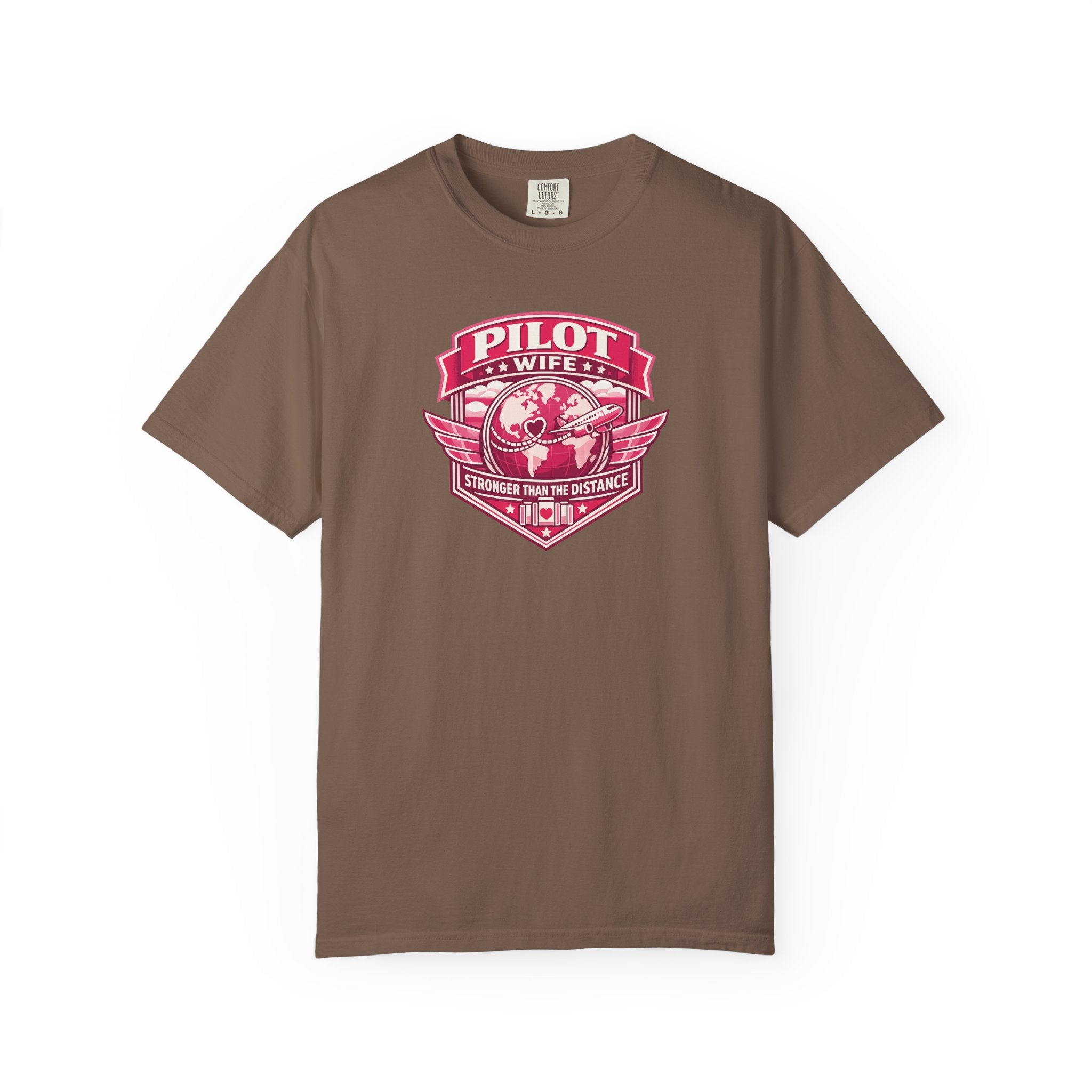 Pilot Wife Tribute T-Shirt — Stronger Than The Distance