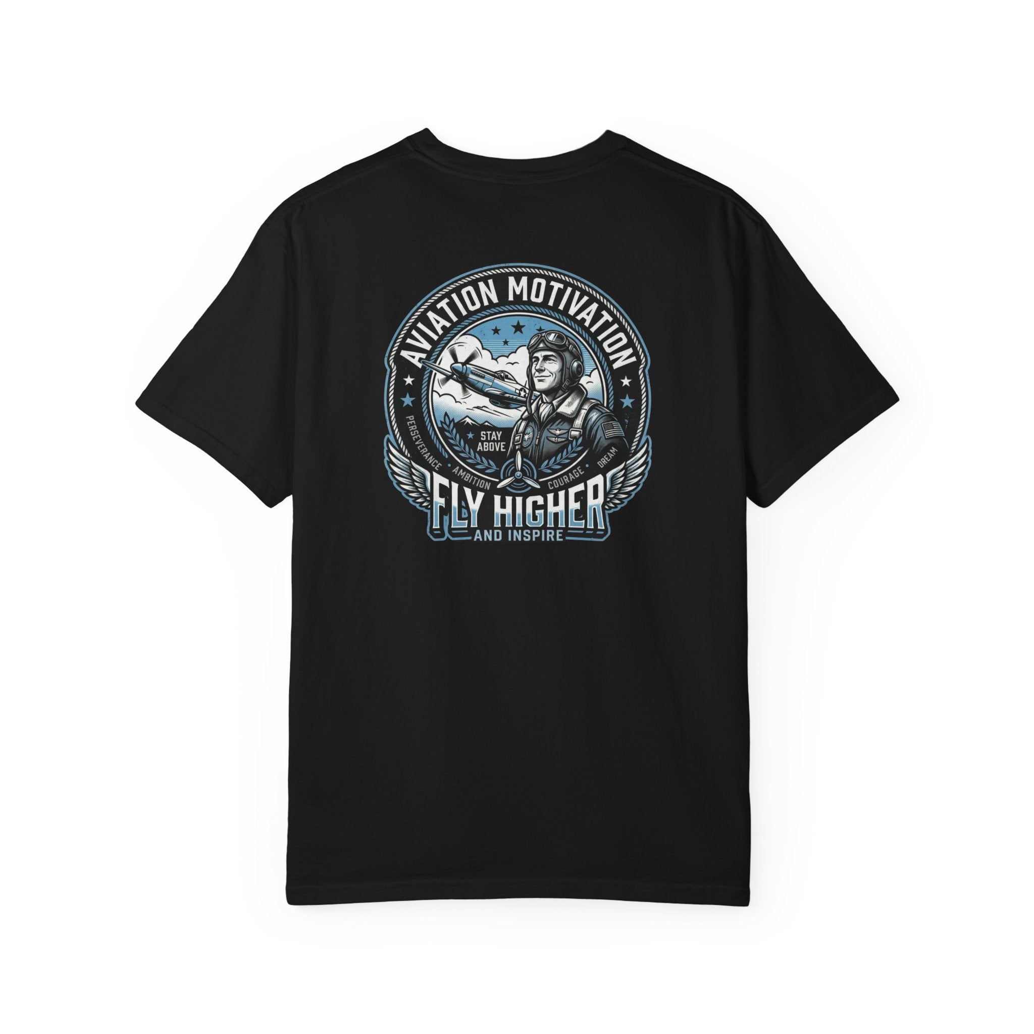 Fly Higher and Inspire Military Inspired Tee — Pilot Tribute