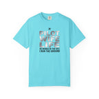 Pilot Wife Life T-Shirt — "He Works in the Sky, I Run the Ground"