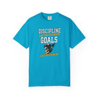 Discipline Means Goals T-Shirt — "Discipline: The Trip Between Goals & Accomplishment" Motivational Tee