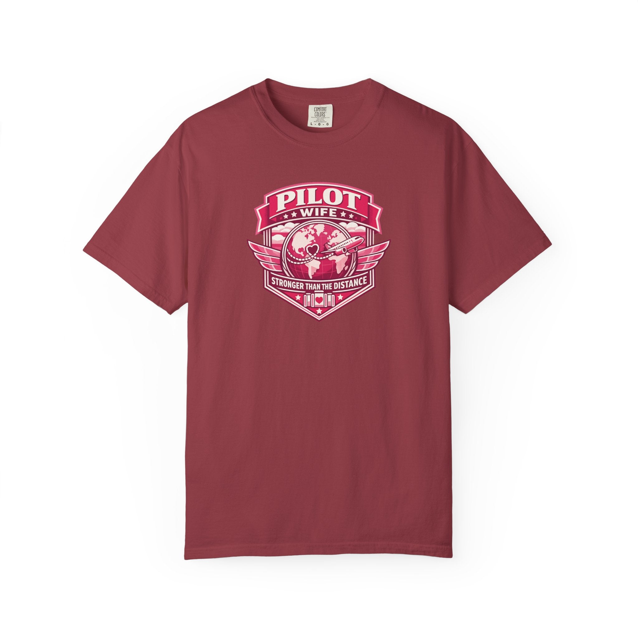 Pilot Wife Tribute T-Shirt — Stronger Than The Distance