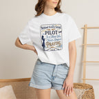 Pilot Mom Prayer T-Shirt — Emotional Aviation Tee for Prayerful Pilot Mothers