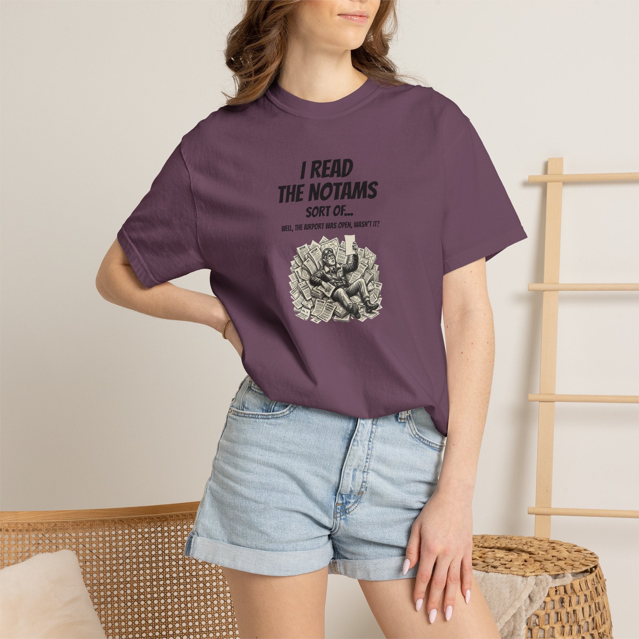 I Read the NOTAMs - Silly Pilot Tee