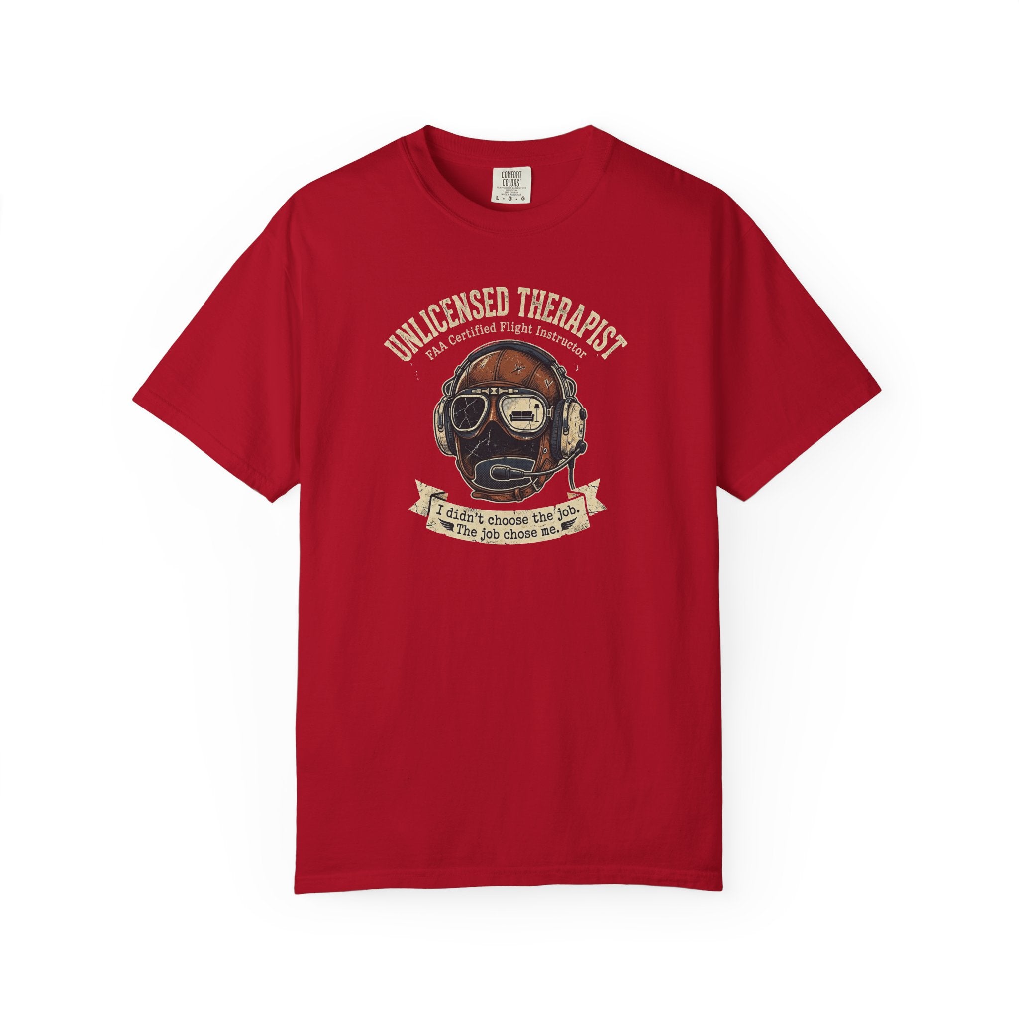 Flight Instructor Tee - Unlicensed Therapist
