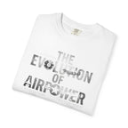 Evolution of Air Power Tee — Bold US Military Tribute T-Shirt
