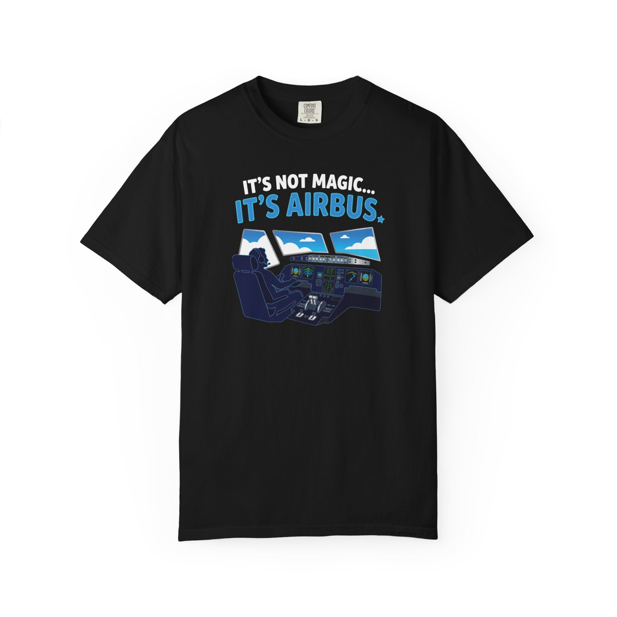Airbus Magic of Flight T-Shirt — Aviation Tech Enthusiast Tee