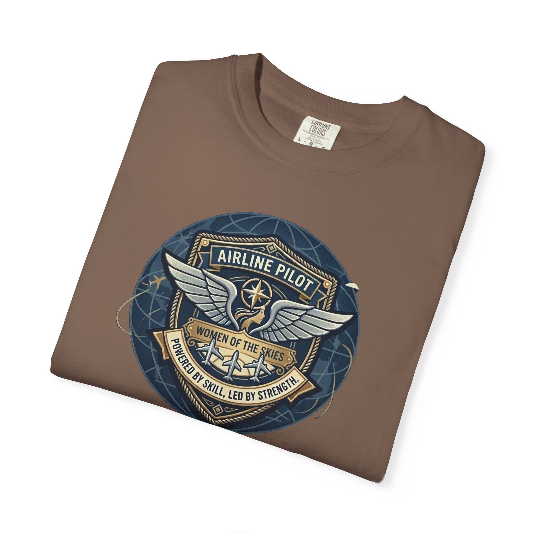 Women of the Skies - Women in Professional Aviation Tee