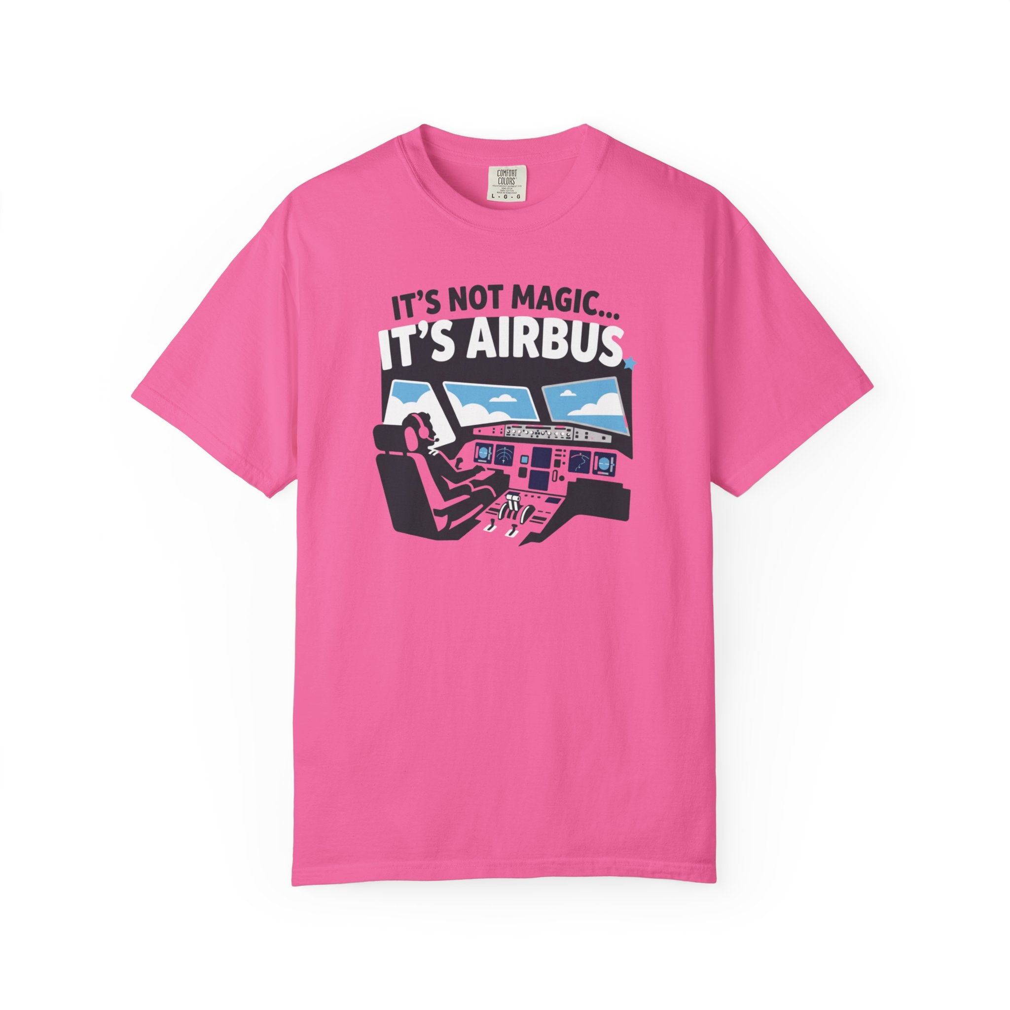 Airbus Magic of Flight T-Shirt — Aviation Tech Enthusiast Tee