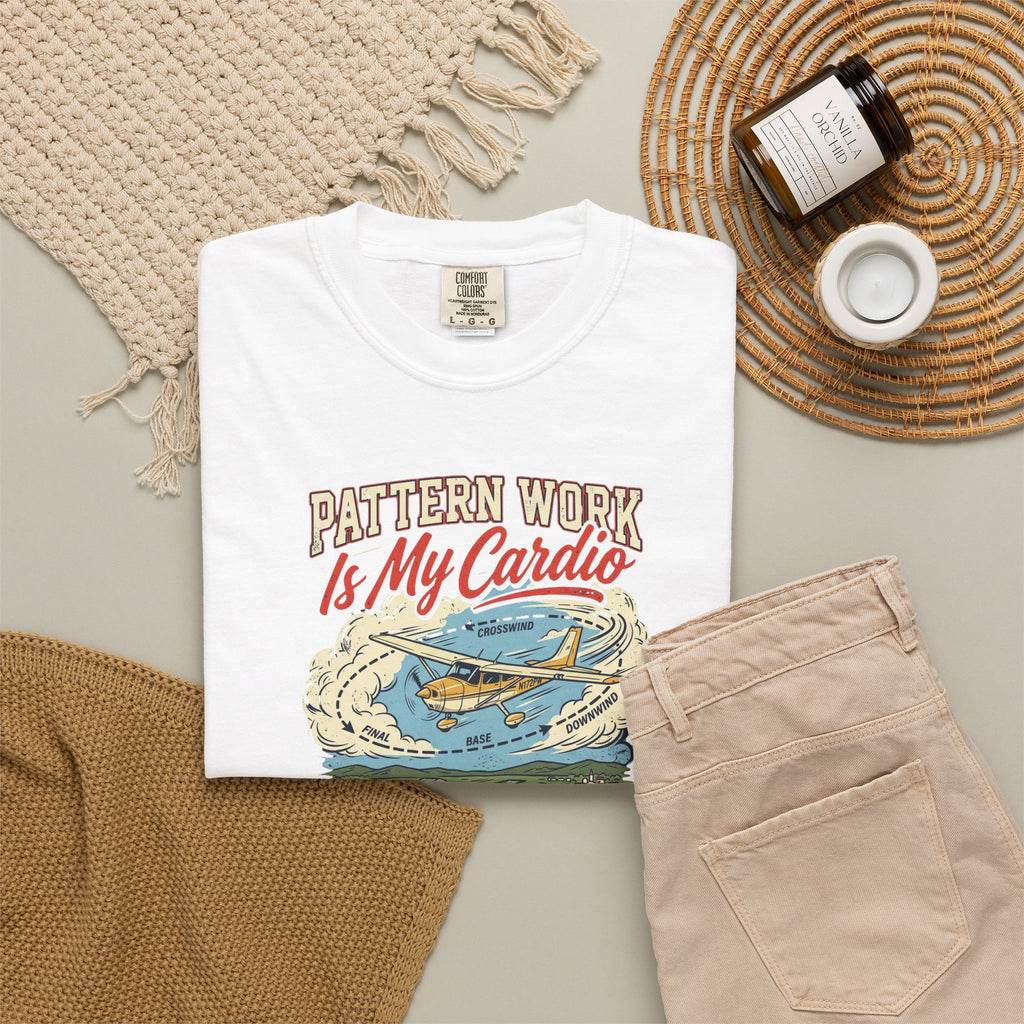 Pattern Work Is My Cardio Aviation Tee