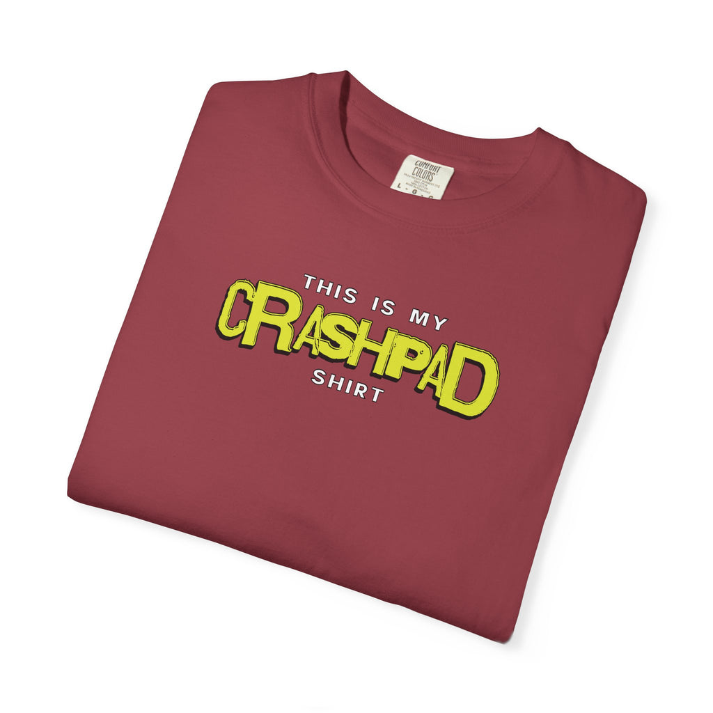 This Is My Crashpad Shirt — Funny Pilot T-Shirt for Aviation Crew