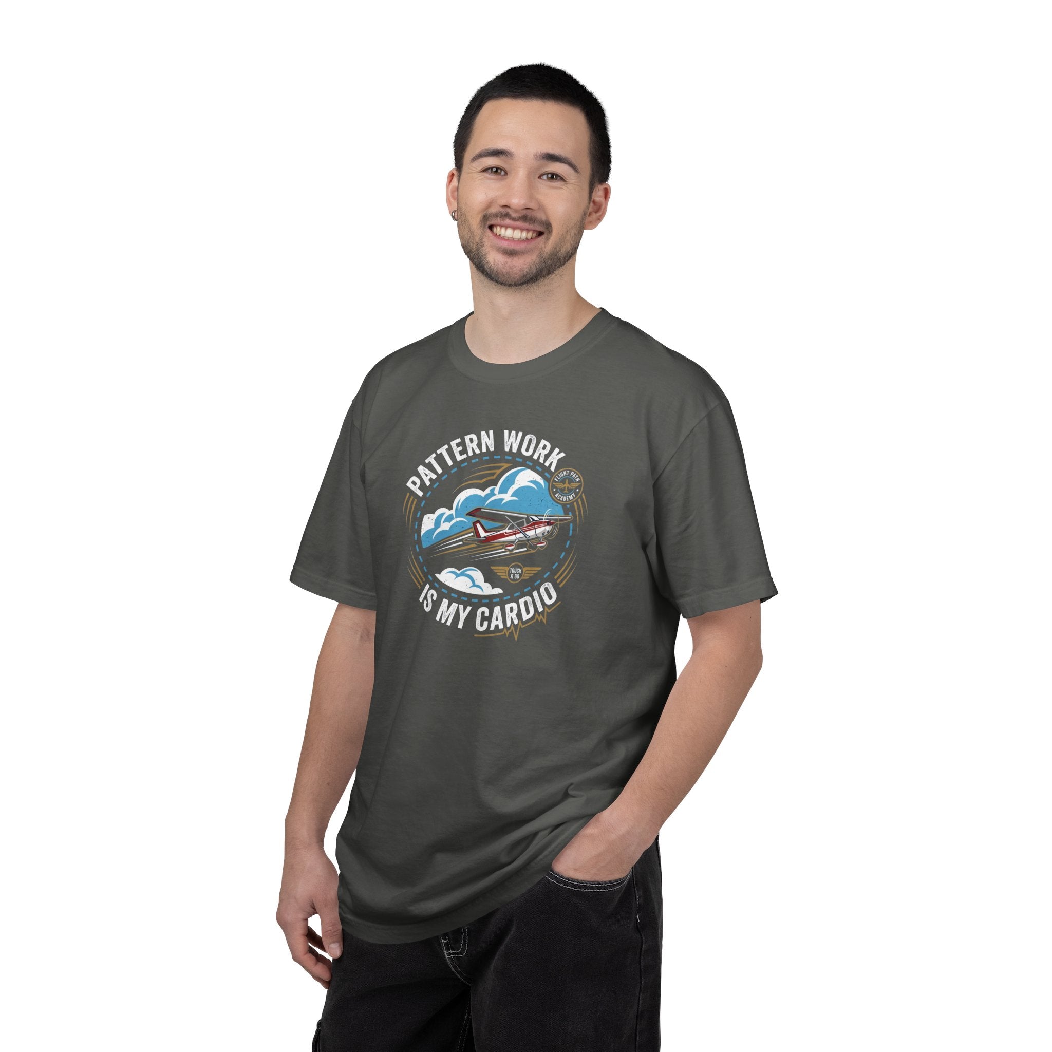 Pattern Work Is My Cardio Student Pilot T-shirt