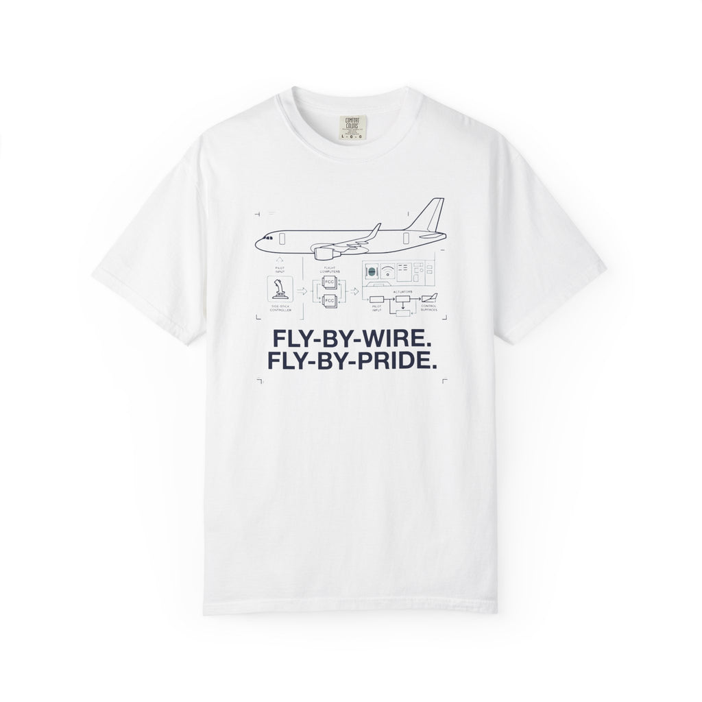 Fly-by-Pride Pun Aviation T-Shirt