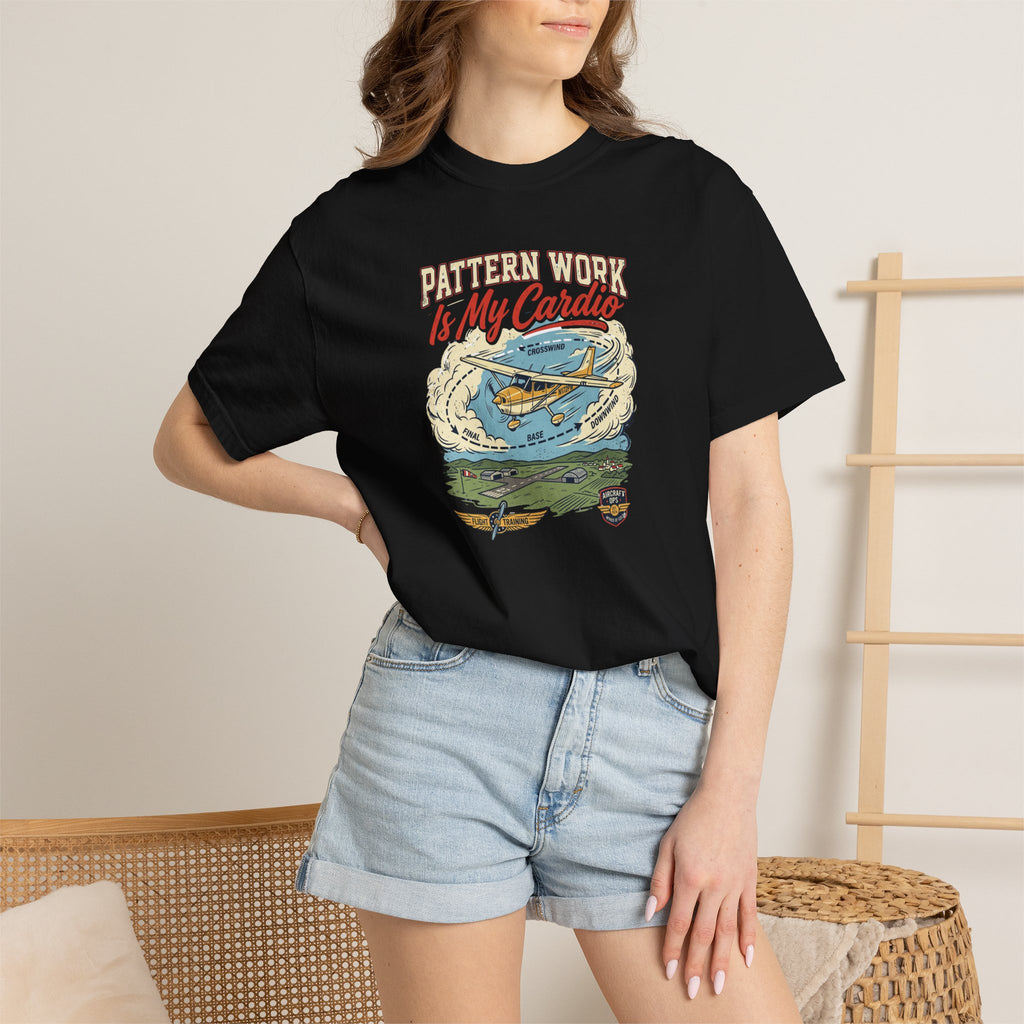 Pattern Work Is My Cardio Aviation Tee