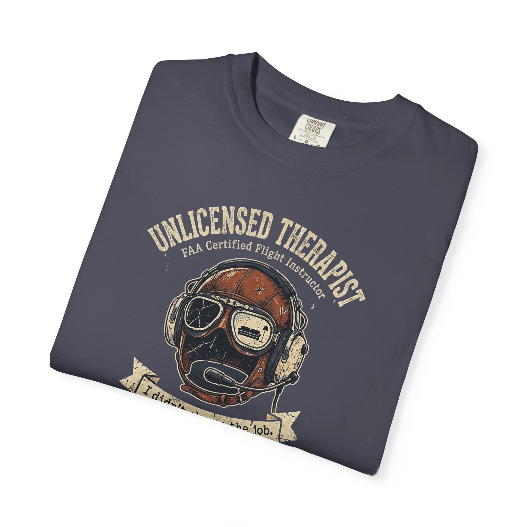 Flight Instructor Tee - Unlicensed Therapist