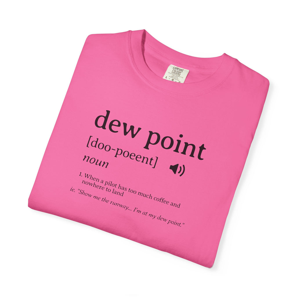 Dew Point Pilot T-Shirt — Funny Aviation Dictionary Shirt