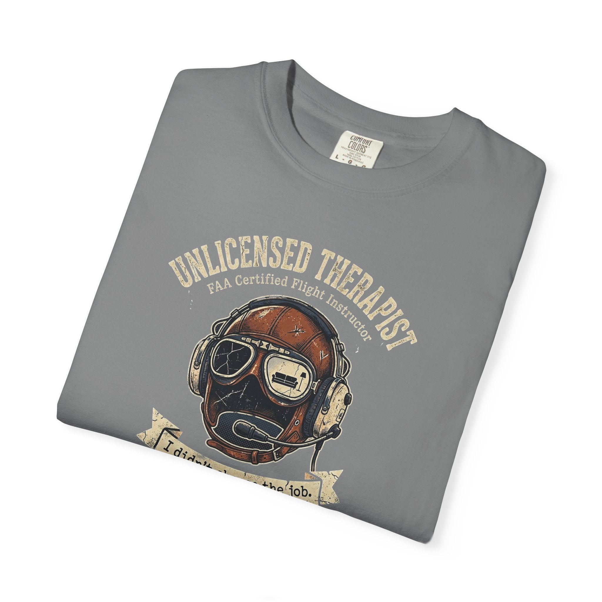 Flight Instructor Tee - Unlicensed Therapist