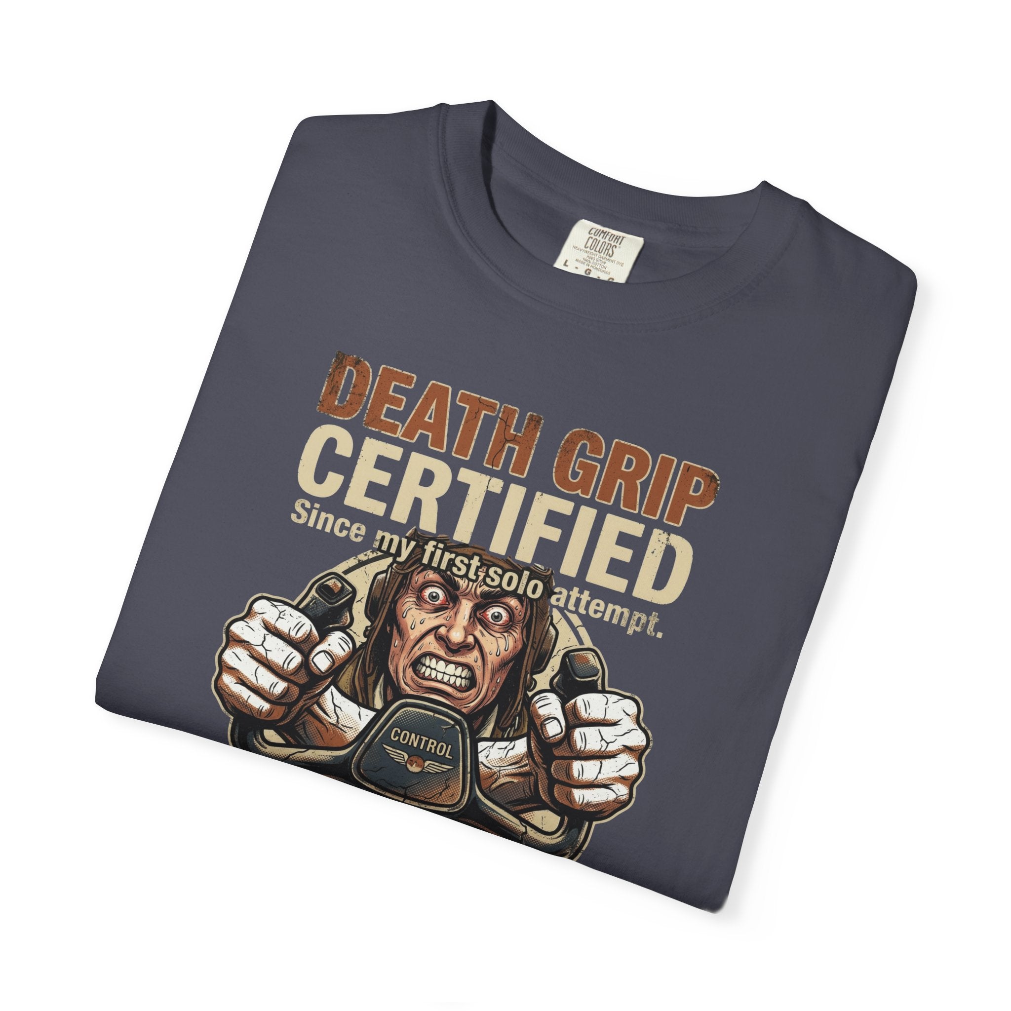 Death Grip Certified - Student Pilot T-Shirt