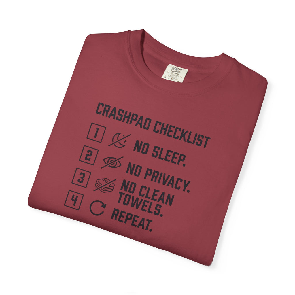 Crashpad Life Funny Airline Pilot T-Shirt