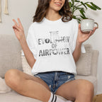 Evolution of Air Power Tee — Bold US Military Tribute T-Shirt