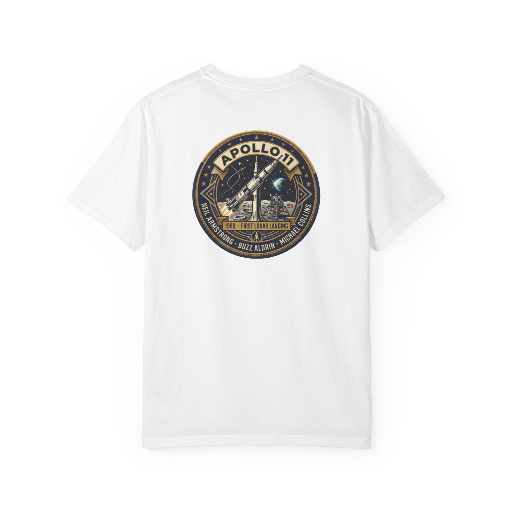 Apollo 11 Signature Series T-Shirt — Moon Landing Tribute Tee