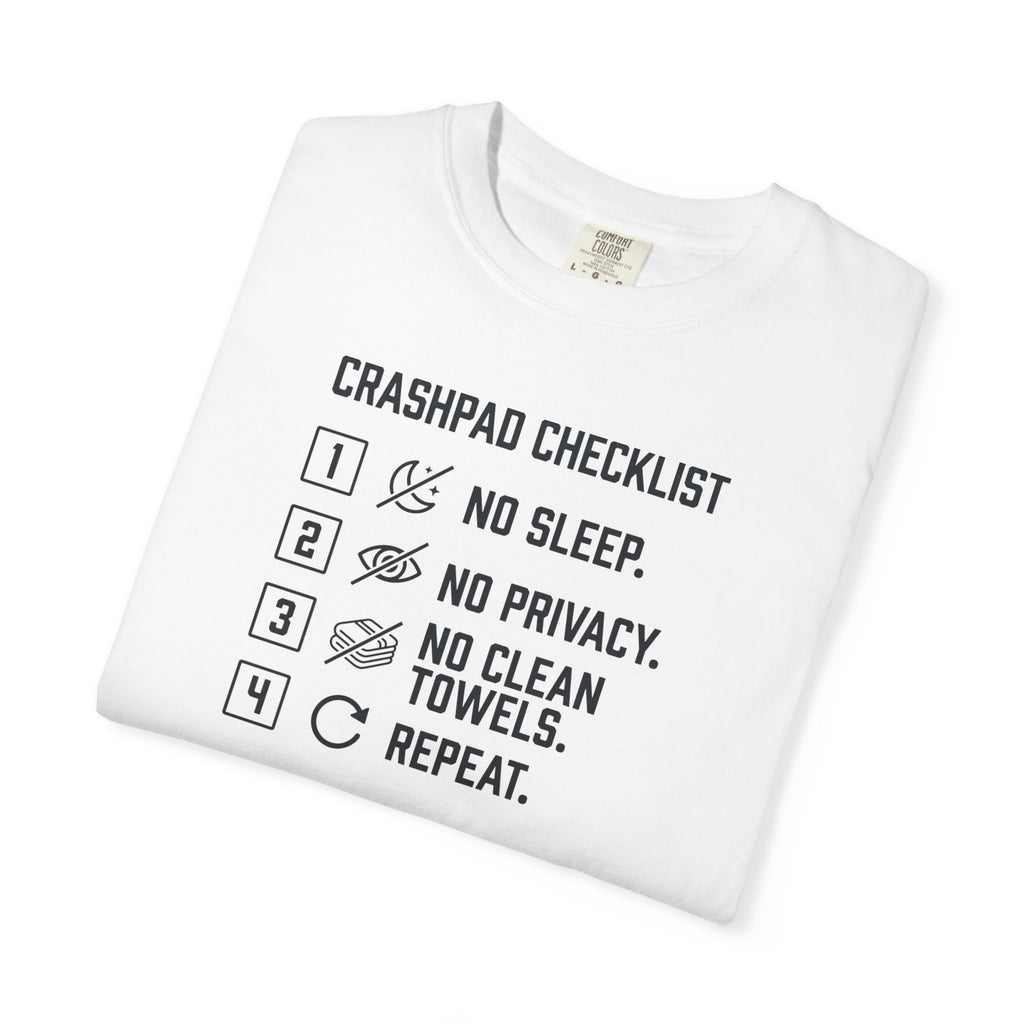 Crashpad Life Funny Airline Pilot T-Shirt