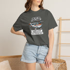 Pilot Bird Strike Comic T-Shirt — Funny Aviation Joke Tee