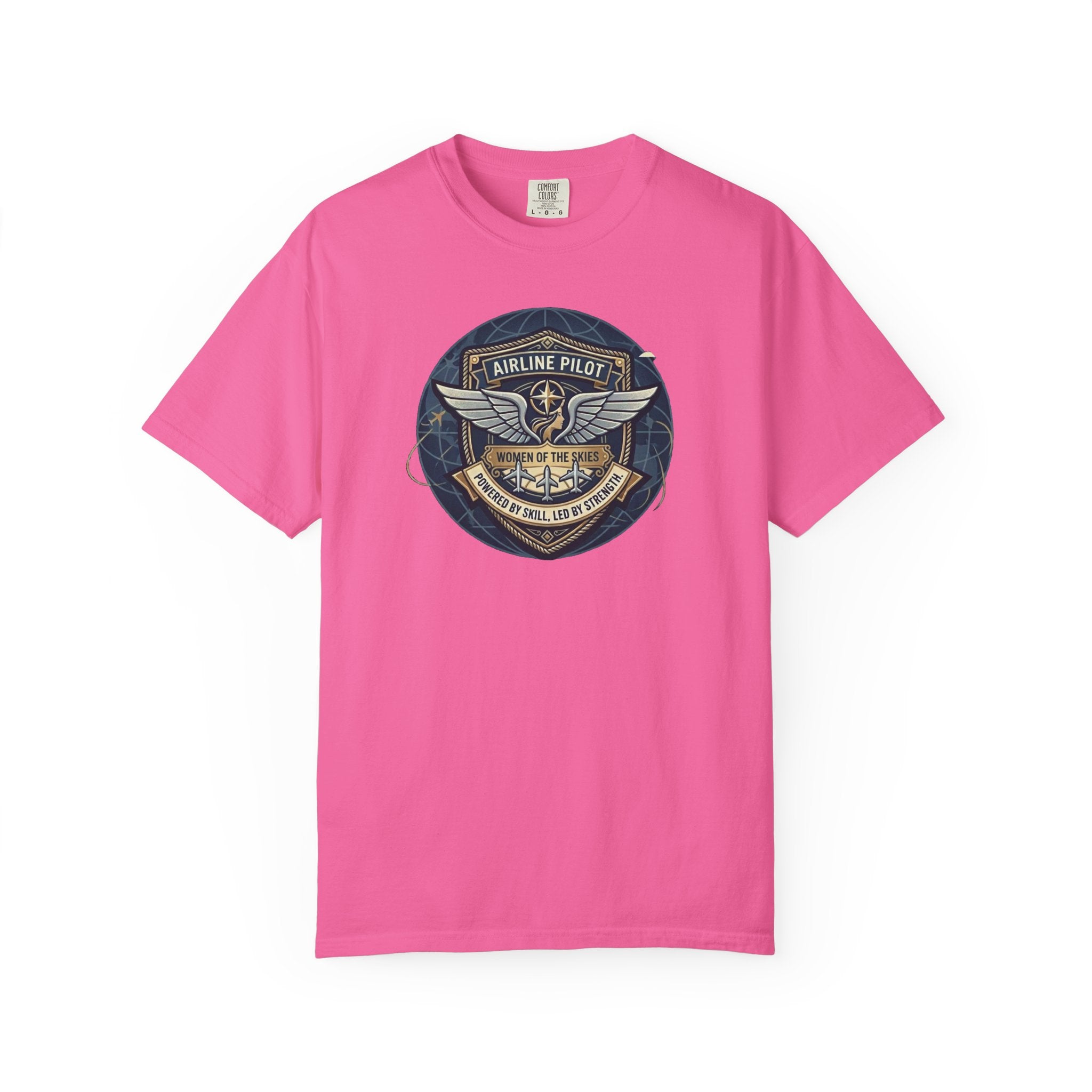 Women of the Skies - Women in Professional Aviation Tee