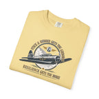 Stick & Rudder Gets You Airborne Resilience Gets You Home T-Shirt — Vintage Plane Tee