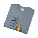 Confidence is for Takeoff. Resilience is the Landing T-Shirt – Inspirational Pilot Graphic Tee