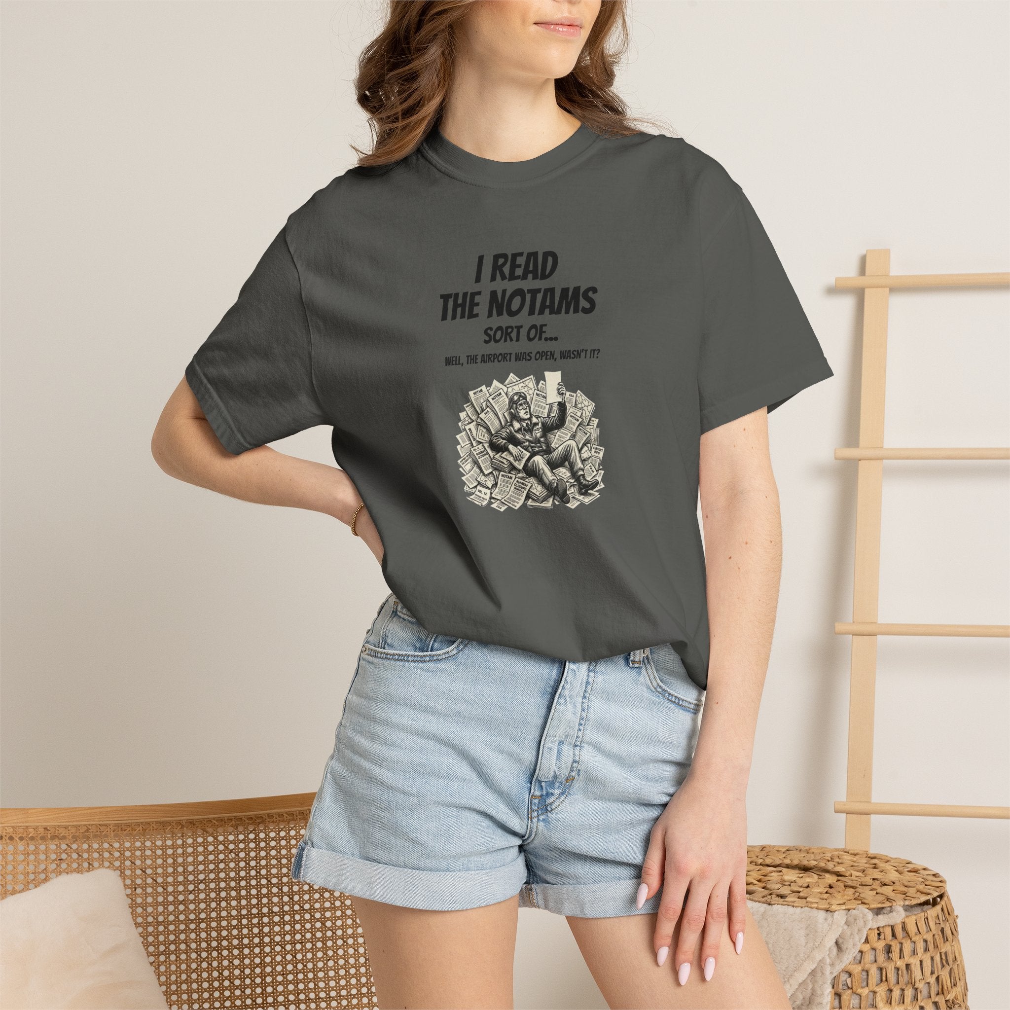 I Read the NOTAMs - Silly Pilot Tee