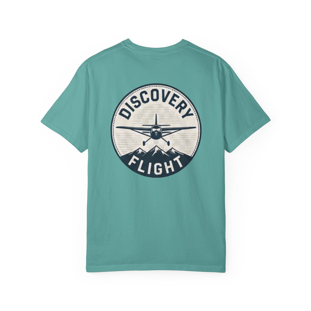 Discovery Flight T-Shirt — Vintage Airplane Graphic Tee