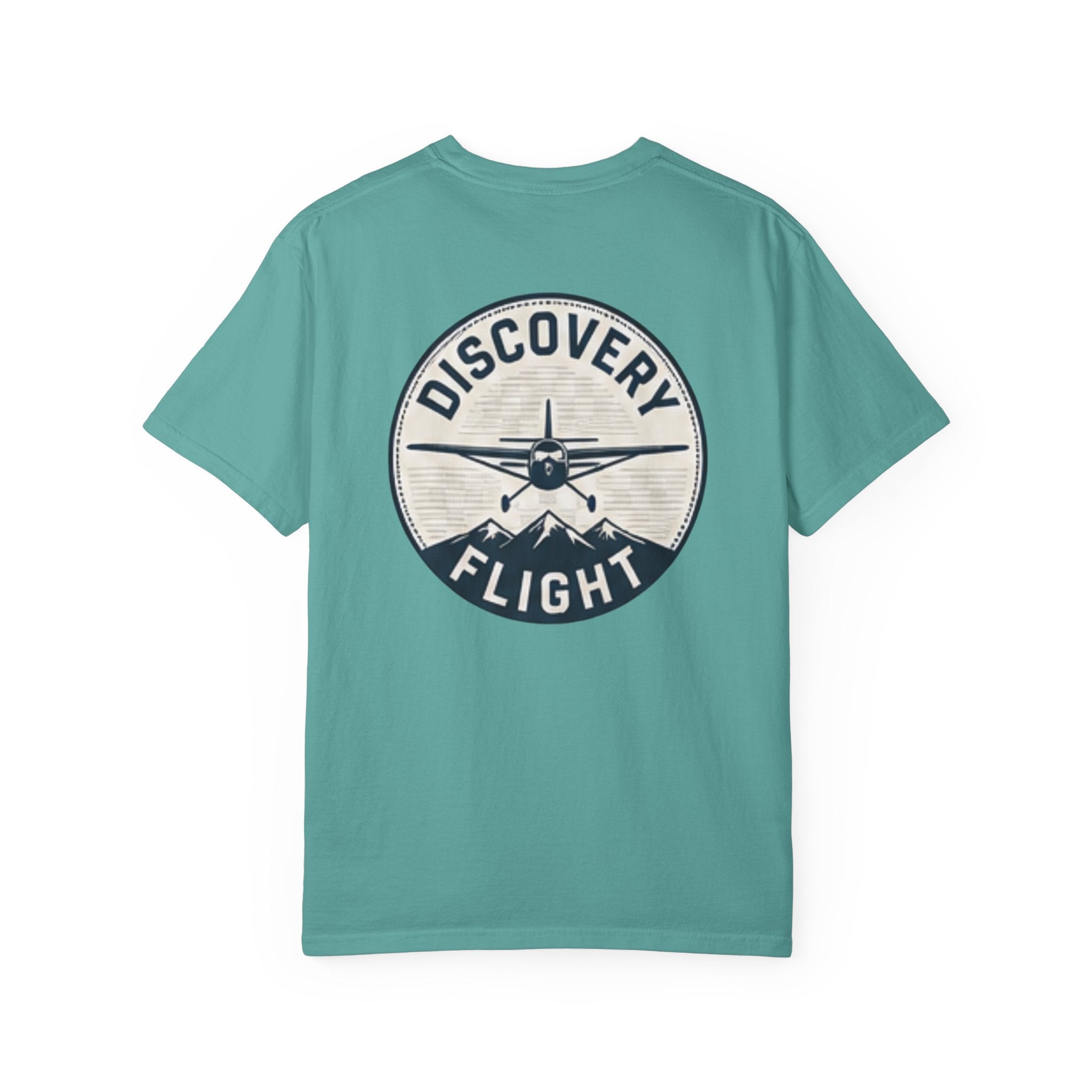 Discovery Flight T-Shirt — Vintage Airplane Graphic Tee