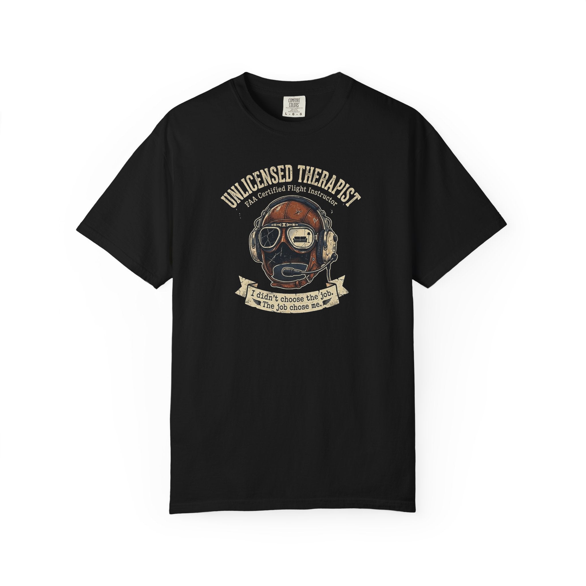 Flight Instructor Tee - Unlicensed Therapist