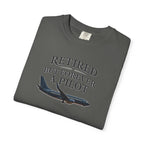 Retired Pilot Aviation T-Shirt — Vintage Flight Tribute