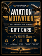 Aviation Motivation Gift Card